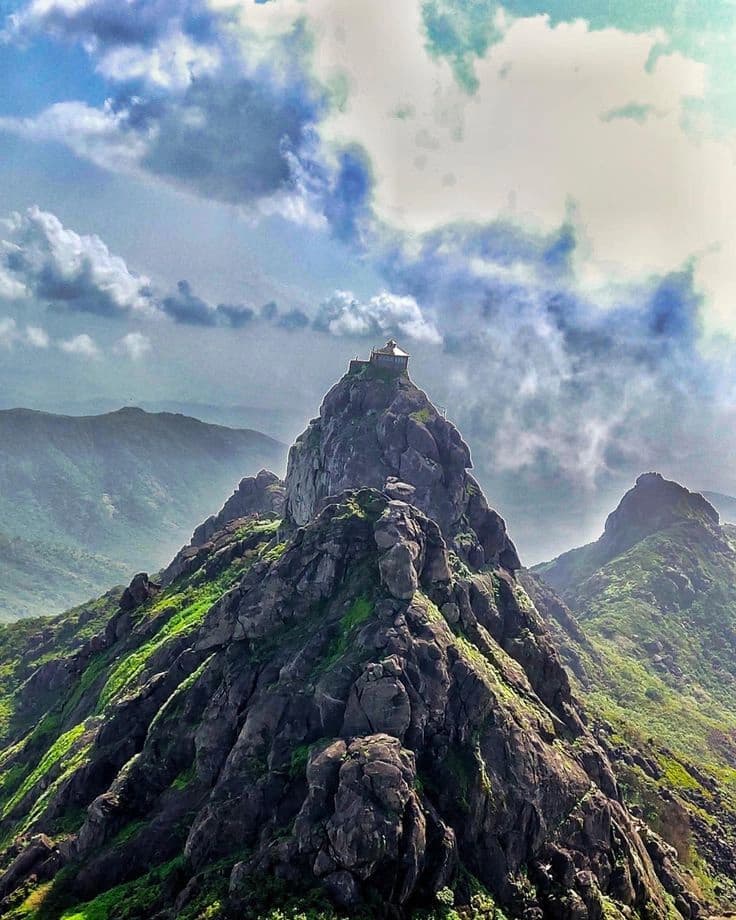 Temples which require trekking