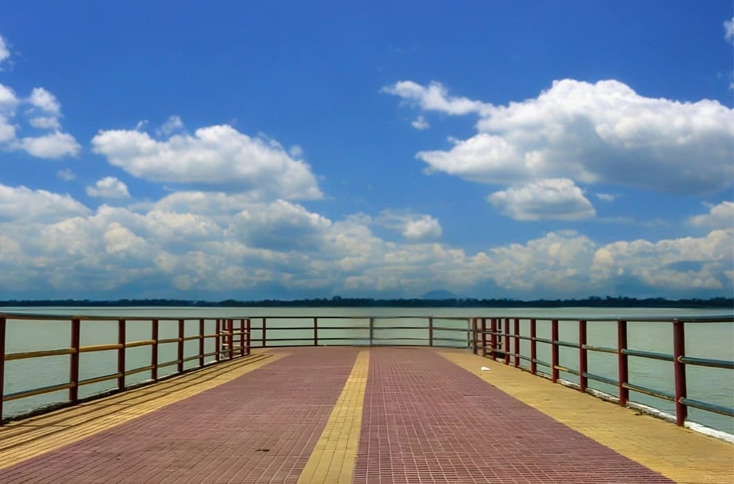 Mahanadi Barrage Sunset Point